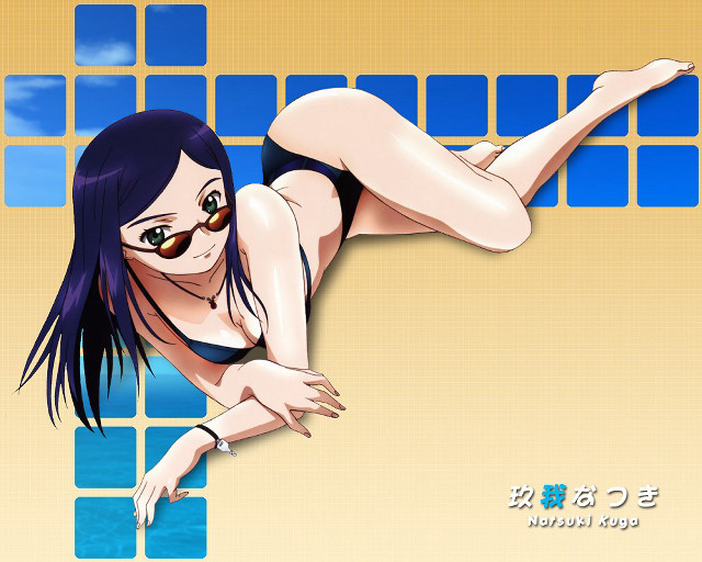 Woman bikini lying tiled wall free wallpaper for desktop - medium preview image