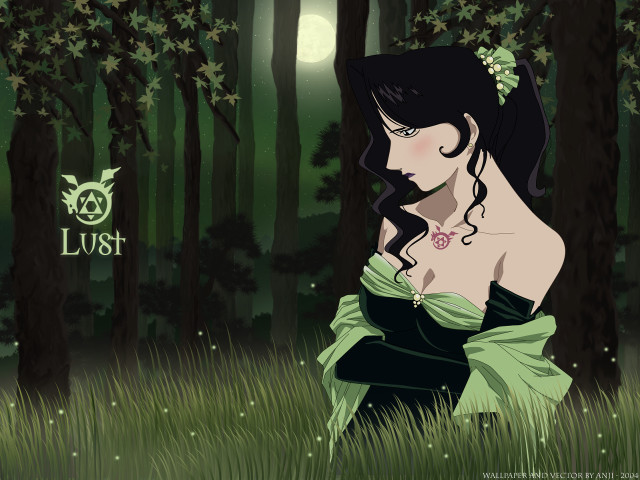 Green dress woman bamboo forest free wallpaper for desktop - medium preview image