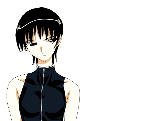 Woman black dress pony tail #2 free wallpaper for desktop - medium preview image