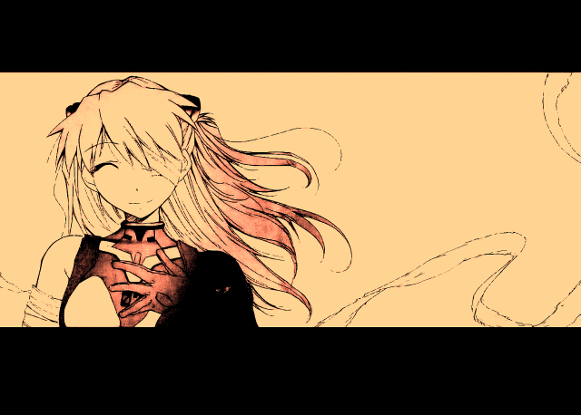 Gothic manga girl longhair cat free wallpaper for desktop - medium preview image