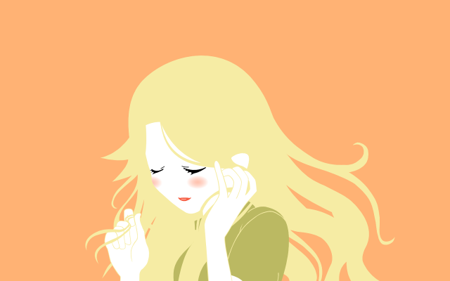 Chizuko yoshida anime coffee phone free wallpaper for desktop - medium preview image