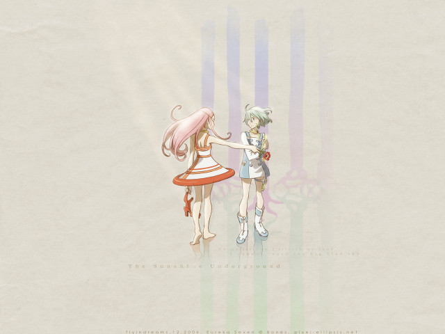 Anime girls cat mushroom neo free wallpaper for desktop - medium preview image