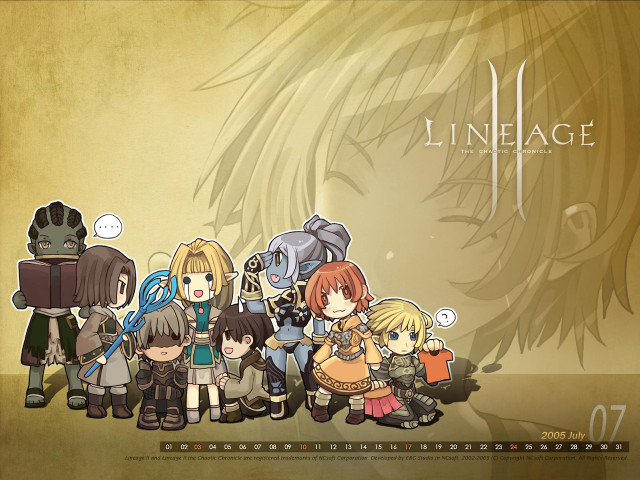 Anime group fantasy characters wallpaper free wallpaper for desktop - medium preview image