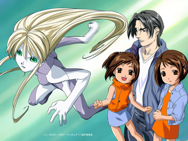 Group people blue background cartoon free wallpaper for desktop - medium preview image