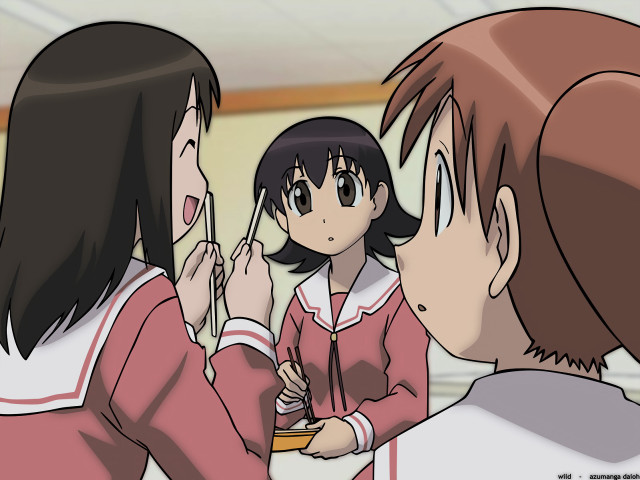 Girls brushing teeth mirror school free wallpaper for desktop - medium preview image