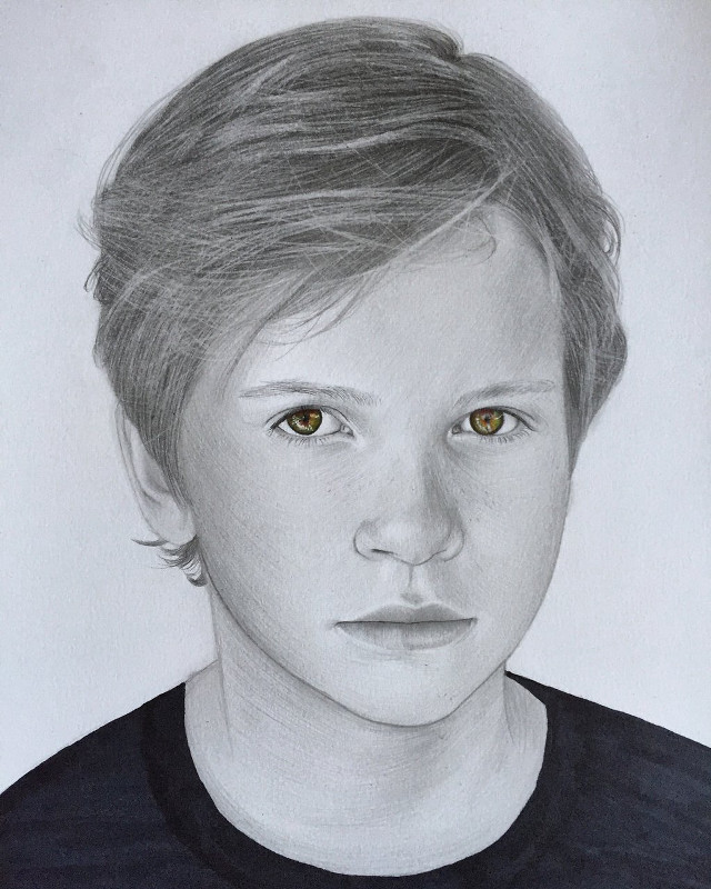 Boy black shirt white background free wallpaper for mobile - medium preview image