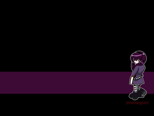 Purple hoodie booty stripe lyco free wallpaper for desktop - medium preview image