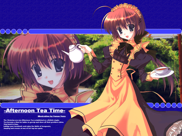 Woman dress coffee food forest free wallpaper for desktop - medium preview image