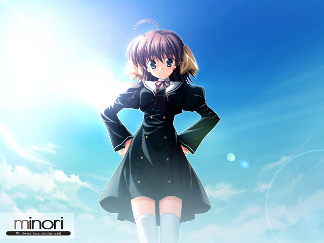 Girl black dress white boots free wallpaper for desktop - medium preview image