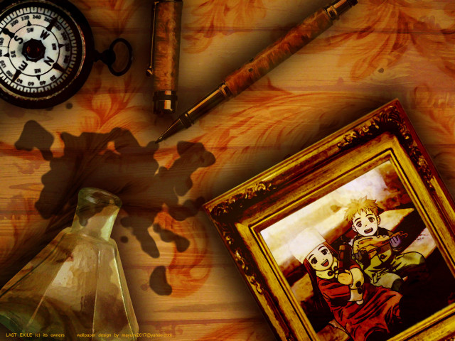 Clown clock shadow stilllife blonde free wallpaper for desktop - medium preview image