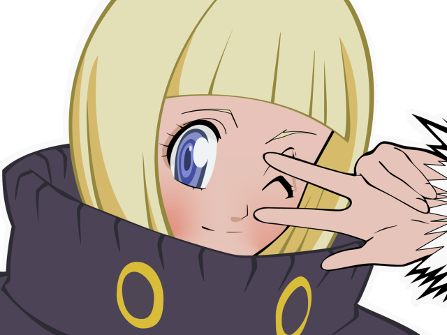 Blonde woman blue eyes scarf free wallpaper for desktop - medium preview image