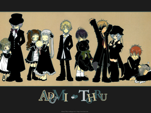 Anime group arm thru alice free wallpaper for desktop - medium preview image