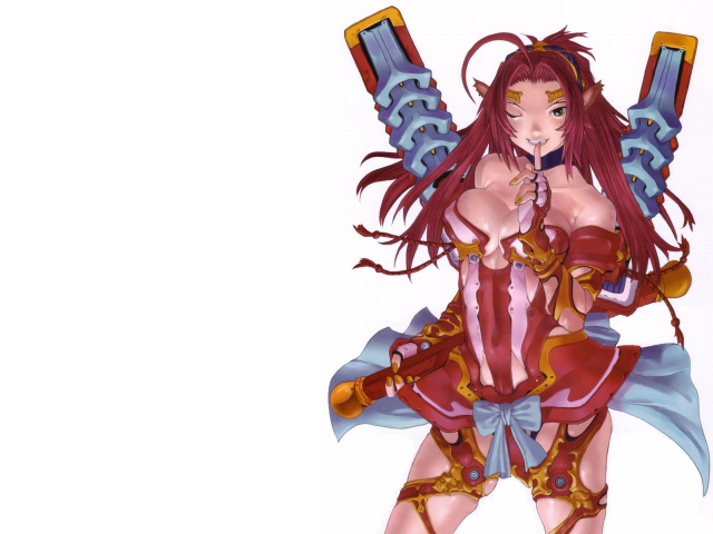 Woman wings sword costume armor free wallpaper for desktop - medium preview image