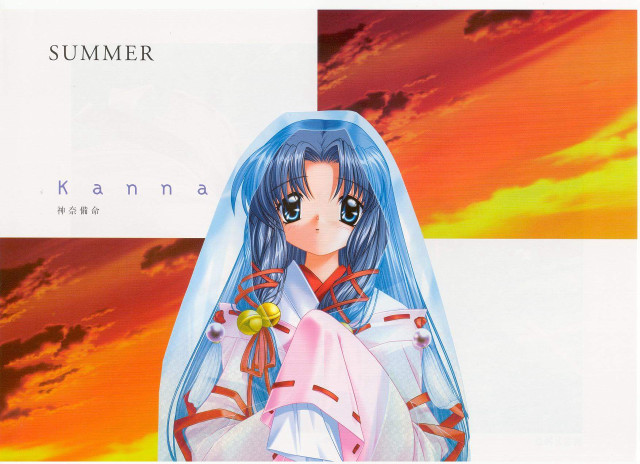 Blue hair veil flower sunset free wallpaper for desktop - medium preview image