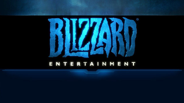 Blue black logo blizzard entertainment free wallpaper for desktop - medium preview image