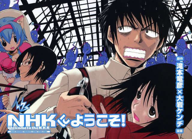 Anime characters cellphone caption remodernism free wallpaper for desktop - medium preview image