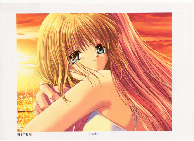 Girl blue eyes city sunset free wallpaper for desktop - medium preview image