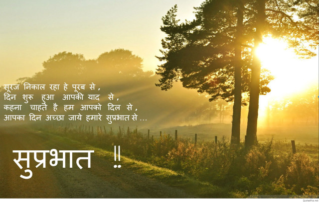 Road trees sunset quote city free wallpaper for desktop - medium preview image