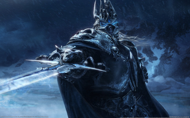 Man sword demon armor cape free wallpaper for desktop - medium preview image