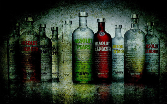 Bottles stilllife fauvism night sky free wallpaper for desktop - medium preview image