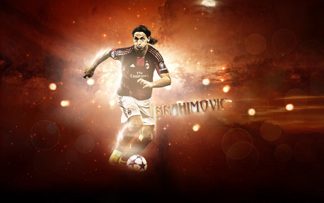 Soccer man kicking ball aurora free wallpaper for desktop - medium preview image