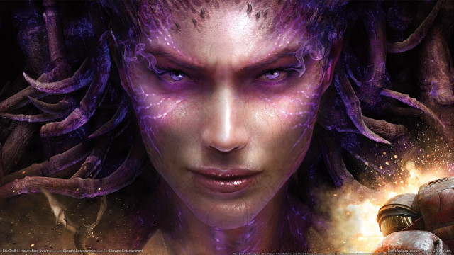 Purple demon woman aleksi briclot free wallpaper for desktop - medium preview image