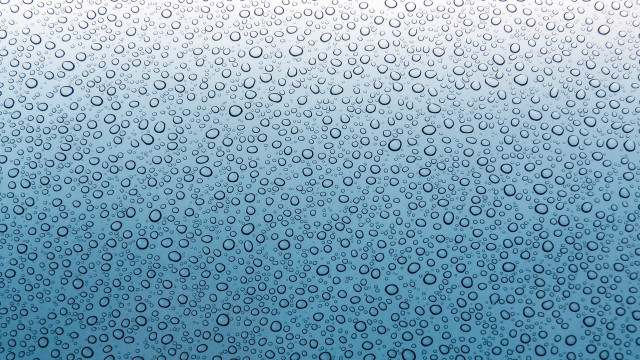 Raindrop window blue sky macro #2 free wallpaper for desktop - medium preview image