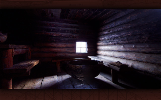 Room window wooden bench corner free wallpaper for desktop - medium preview image