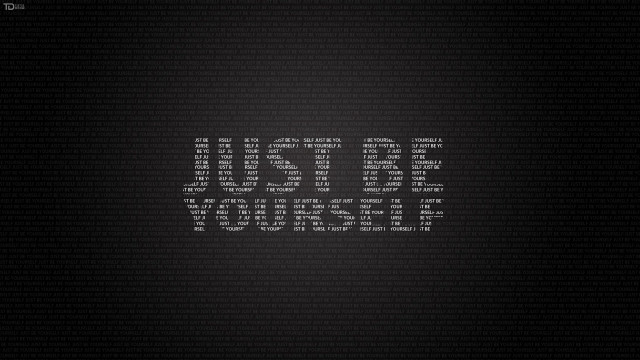 Usp be yourself banksy 2girls free wallpaper for desktop - medium preview image