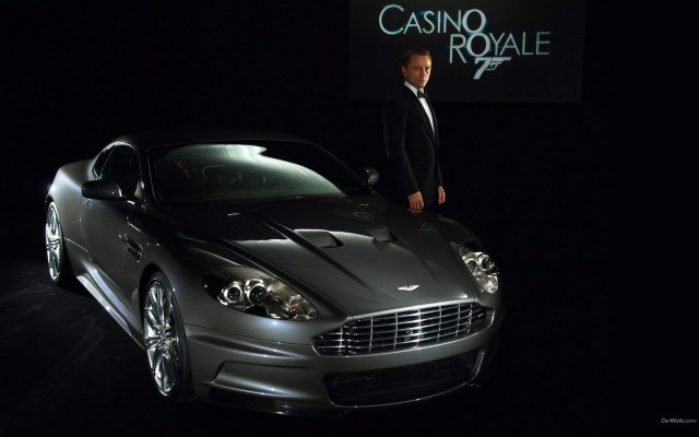 Casino royale tuxedo car matte free wallpaper for desktop - medium preview image
