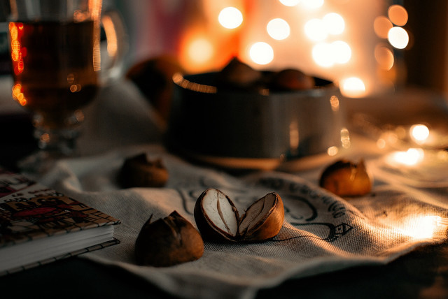 Wine glass food book shallow free wallpaper for desktop - medium preview image