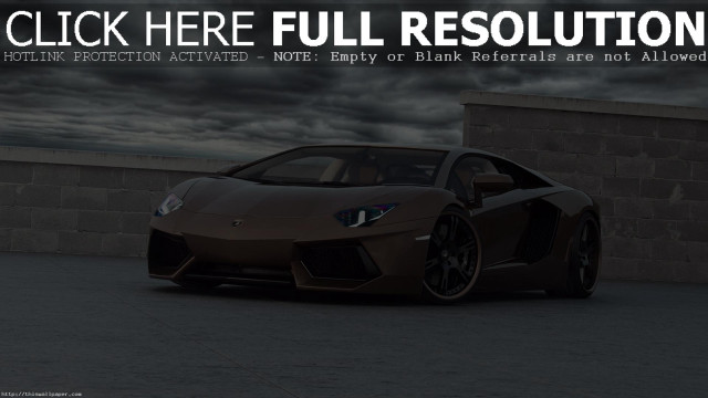 Brown sports car brick wall #7 free wallpaper for desktop - medium preview image