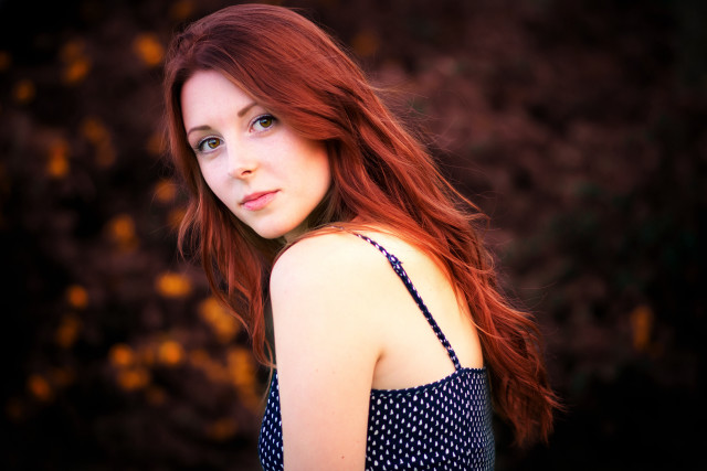 Arabella rankin red hair blue free wallpaper for desktop - medium preview image