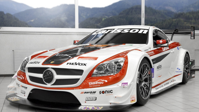 Mercedes sls amg gt3 showroom #3 free wallpaper for desktop - medium preview image