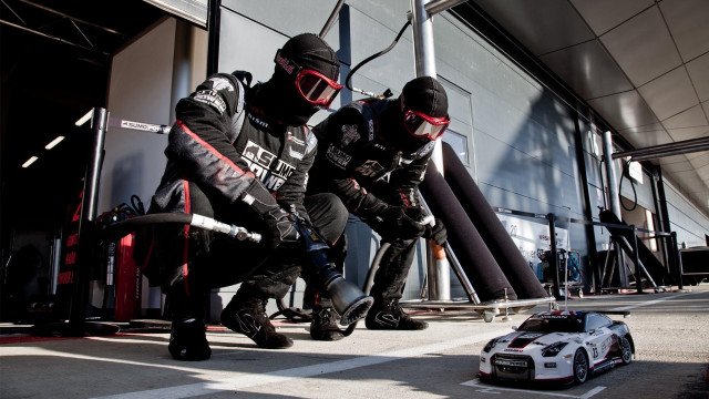 Racing suits cybernetics police skateboard free wallpaper for desktop - medium preview image