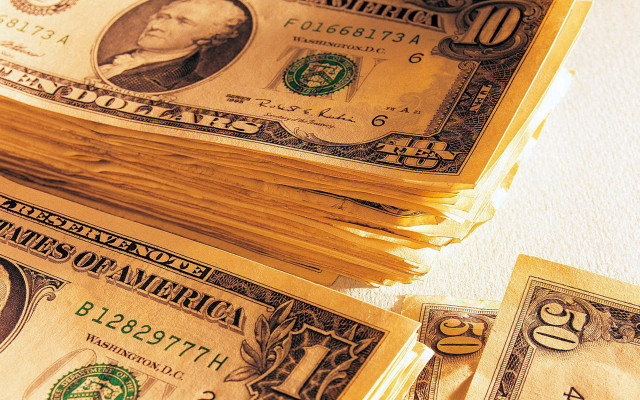 Stack money table clock gears free wallpaper for desktop - medium preview image