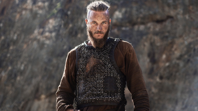 Man beard leatherjacket rockformation promotional free wallpaper for desktop - medium preview image