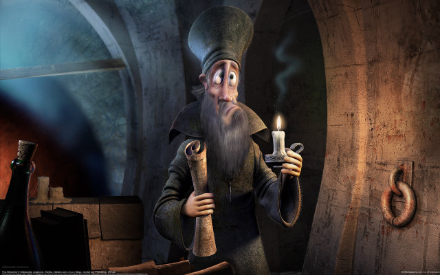 Cartoon character candle room stone free wallpaper for desktop - medium preview image