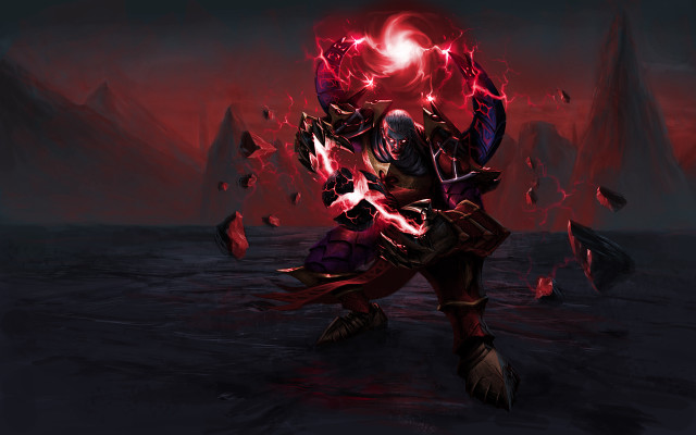 Demonic glowing armor arcane fire free wallpaper for desktop - medium preview image