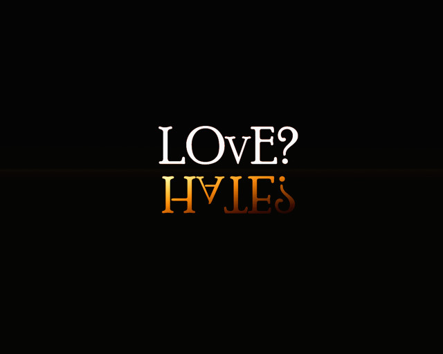 Love hyles black background orange free wallpaper for desktop - medium preview image