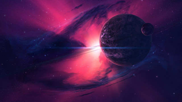 Space object bright star planet free wallpaper for desktop - medium preview image