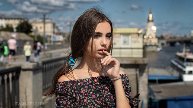 Bridge butterfly portrait city stadium free wallpaper for desktop - medium preview image