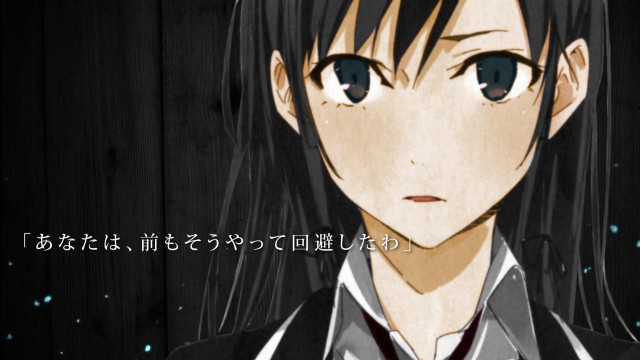 Anime character long black hair #3 free wallpaper for desktop - medium preview image