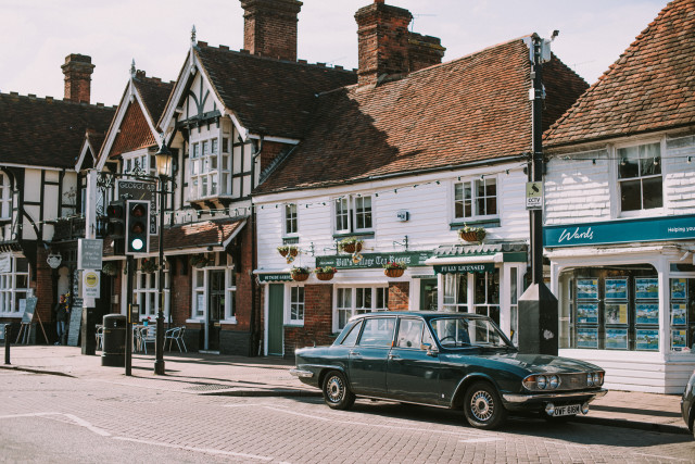 Car clocktower architecture cityscape tokyo free wallpaper for desktop - medium preview image