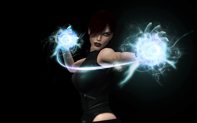 Eve rider glowing orb magic free wallpaper for desktop - medium preview image