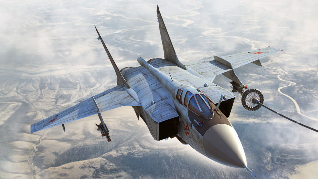 Fighter jet parachute man ocean free wallpaper for desktop - medium preview image