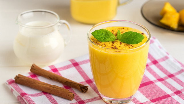 Orange juice leaf cinnamon milk #2 free wallpaper for desktop - medium preview image