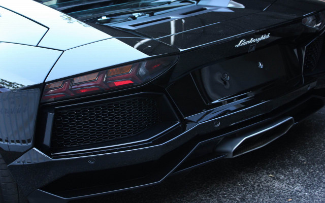 Black sports car hood up #13 free wallpaper for desktop - medium preview image