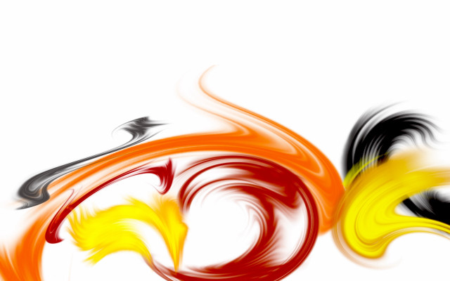 Bird fire orange torch abstract free wallpaper for desktop - medium preview image