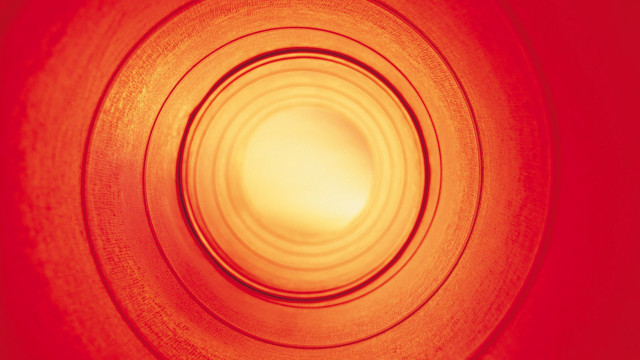 Red room circular light kinetic #2 free wallpaper for desktop - medium preview image